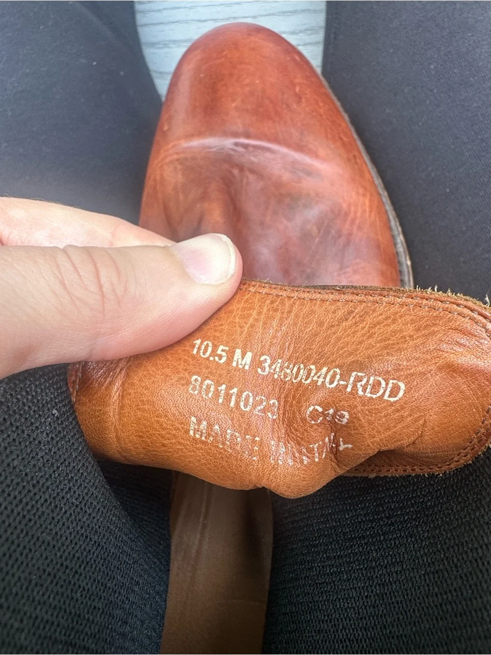 Frye Chase Chelsea 80040 Mens Brown Leather Slip On Chelsea Boots